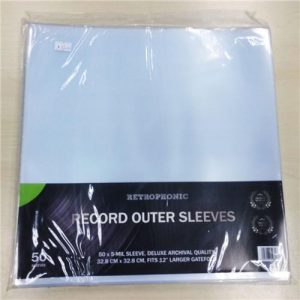 Retrophonic Records Outer Sleeves (5 Mil, 50pk) (32.8cm x 32.8cm)