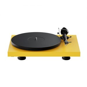 Pro-Ject Debut EVO 2 Turntable (Pick lt MM Cartridge) in Satin Golden Yellow