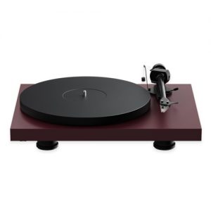 Pro-Ject Debut EVO 2 Turntable (Pick lt MM Cartridge) in Satin Wine Red